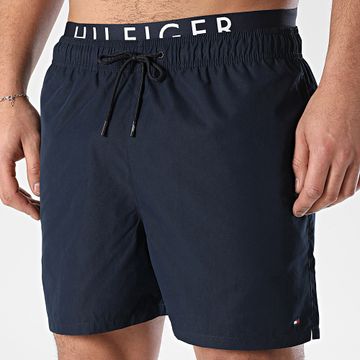 Tommy Hilfiger - Pantalones cortos de baño Medium Drawstring 3489 Blue Denim