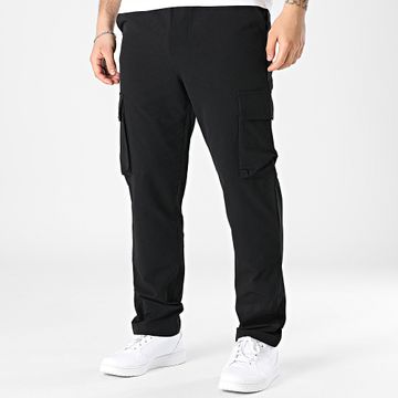 Frilivin - Pantalones cargo negros