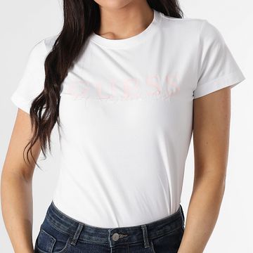 Guess - Camiseta de mujer V5GI15-J1314 Blanca