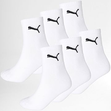 Puma - Lote de 6 pares de calcetines 701219576 Blanco