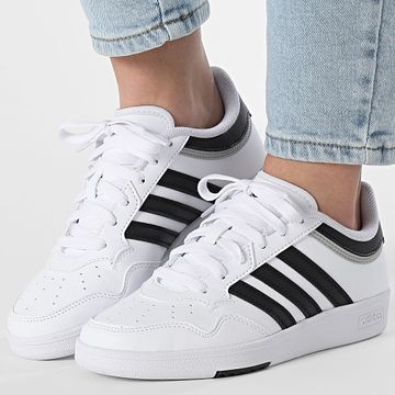Adidas Performance - Zapatillas Hoops 4.0 W Mujer JI3461 Nube Blanco Núcleo Negro Gris Dos