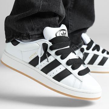 Adidas Originals - Baskets Campus 00s JP9998 Calzado Blanco Core Negro x Superlaced