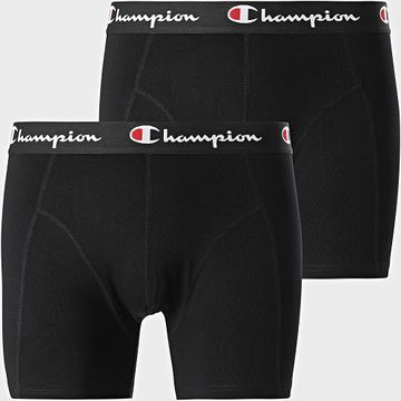 Champion - Juego de 2 calzoncillos negros U20056
