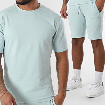 Classic Series - Conjunto de camiseta y pantalón corto turquesa claro