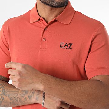 EA7 Emporio Armani - Polo Manga Corta 8NPF14-PJVQZ Naranja