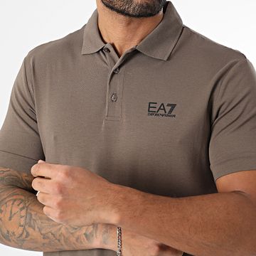 EA7 Emporio Armani - Polo Manga Corta 8NPF14-PJVQZ Marrón