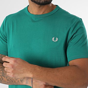 Fred Perry - Camiseta Ringer M3519 Verde