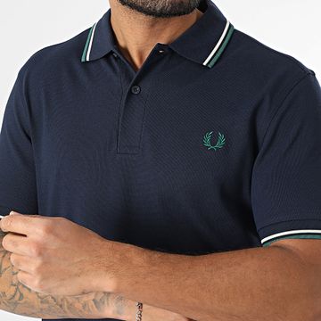 Fred Perry - Polo Manga Corta Doble Punta MM3600 Azul Marino