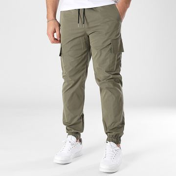 Frilivin - Pantalón cargo verde caqui