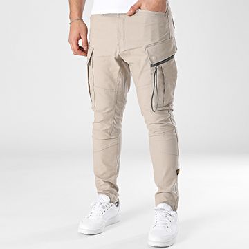 G-Star - PKT 3D Skinny Zip Cargo Pantalones D24307-D504 Beige