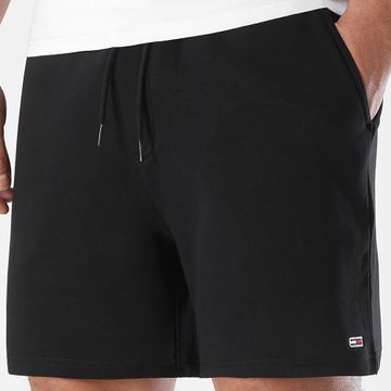 Tommy Jeans - Pantalón Corto Flag Beach 1931 Negro