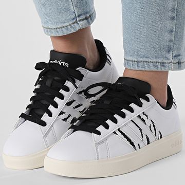 Adidas Performance - Grand Court 2.0 Zapatillas Mujer JS2882 Calzado Blanco Core Negro