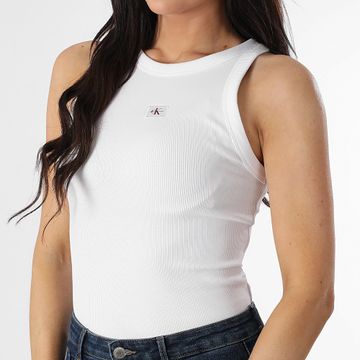 Calvin Klein - Camiseta de tirantes para mujer 5302 Blanco