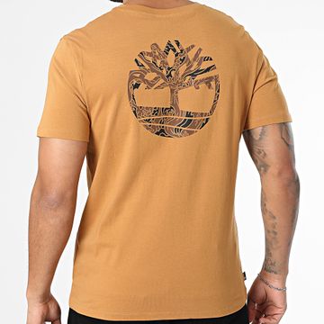 Timberland - Volver Camo Árbol Logo Camiseta A2FKZ Camel