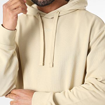 HUGO - Sudadera con capucha Dapo 50486478 Beige