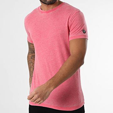 Le Temps Des Cerises - Camiseta Melo Rosa Moteado