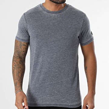 Le Temps Des Cerises - Camiseta azul marino jaspeado Melo