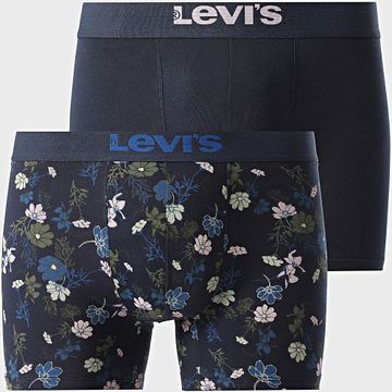 Levi's - Lote de 2 calzoncillos 701232218 Azul Marino Floral