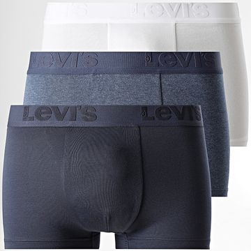 Levi's - Juego de 3 calzoncillos bóxer 905042001 Blanco Azul marino
