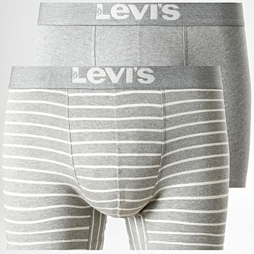 Levi's - Juego de 2 calzoncillos bóxer 905011001 Gris jaspeado