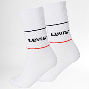 Levi's - Lote de 2 pares de calcetines 701210567 Blanco
