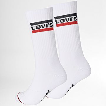 Levi's - Lote de 2 pares de calcetines 901012001 Blanco