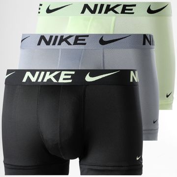 Nike - Juego de 3 bóxers Dri-FIT ADV Micro KE1224 Negro Amarillo Gris