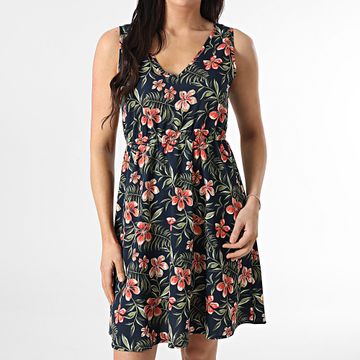 Only - Vestido sin mangas Nova Life Mujer Azul Marino Rosa Verde Floral