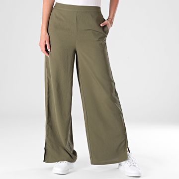 Only - Nova Life Pantalones Jogging Mujer Verde Caqui