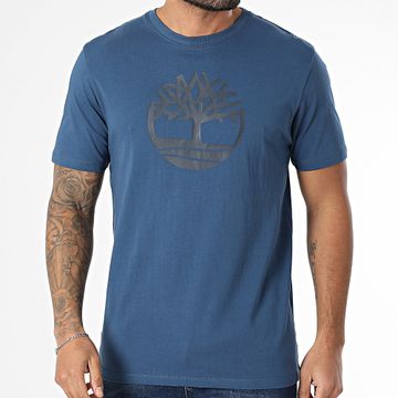 Timberland - Camiseta Logo Árbol A2C2R Azul Marino