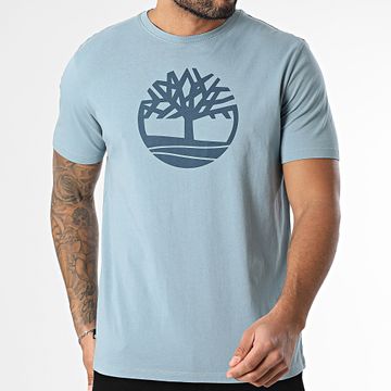 Timberland - Camiseta Logo Árbol A2C2R Azul