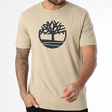 Timberland - Camiseta Logo Árbol A2C2R Beige