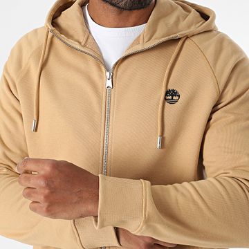 Timberland - Sudadera con capucha y cremallera A2F6Y Camel