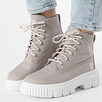 Timberland - Botas Mujer Greyfield Medio Bota De Cordones A2JGD Humus