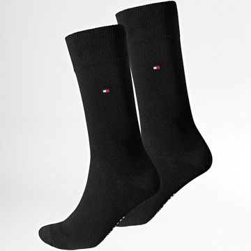 Tommy Jeans - Lote de 2 pares de calcetines 1111 Negro