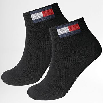 Tommy Jeans - Lote de 2 pares de calcetines 8223 Negro