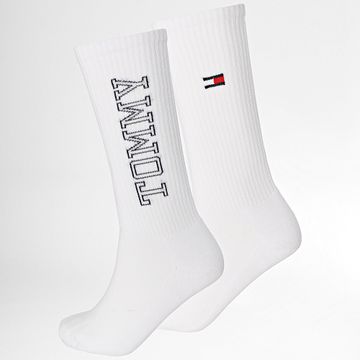 Tommy Jeans - Lote de 2 pares de calcetines 3338 Blanco