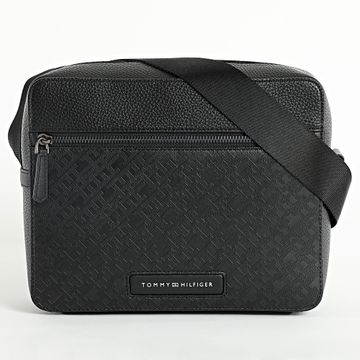 Tommy Hilfiger - Monograma Mini Messenger Bag 3211 Negro