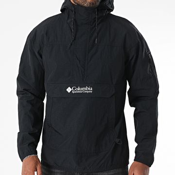 Columbia - Cortavientos con capucha Challenger 2117001 Negro