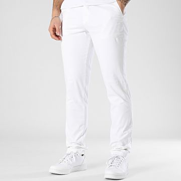 Jack And Jones - Marco Bowie Slim Chino Trousers Blanco