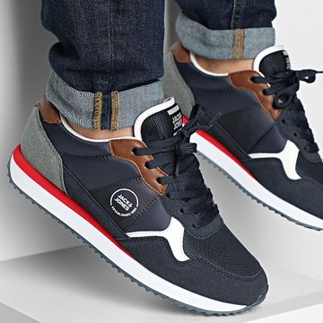 Jack And Jones - Robin Combo Azul marino Blazer Cognac Sneakers