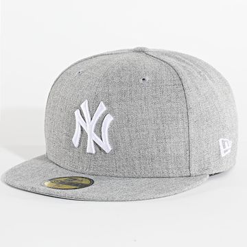 New Era - Gorra MLB Basic 59Fifty NY Yankees 11044974 Heather Grey