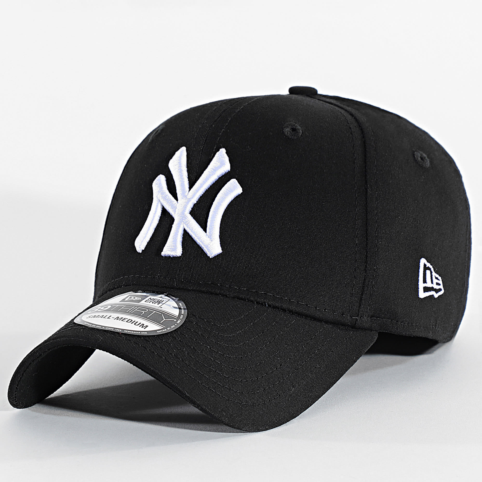 New Era - Gorra ajustada 39Thirty League Essential NY 10145638 Negro