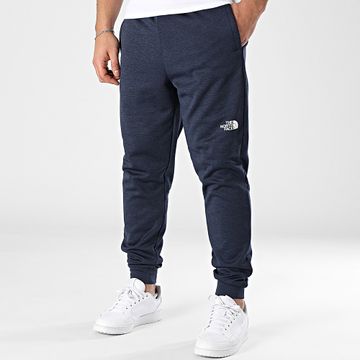 The North Face - Pantalón de chándal de forro polar Reaxion A8CNQ Azul marino jaspeado