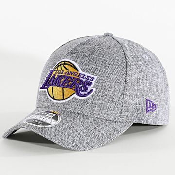 New Era - Tejido de algodón 9Forty LA Cap 60641015 Gris brezo