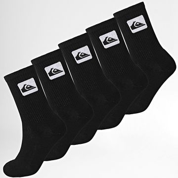 Quiksilver - Lote de 5 pares de calcetines EQYAA04066 Negro