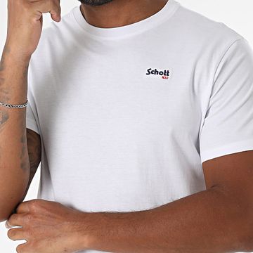 Schott NYC - Camiseta casual blanca
