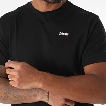 Schott NYC - Camiseta casual negra