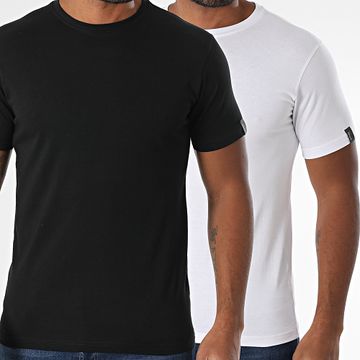 Schott NYC - Juego De 2 Camisetas Blanco Negro