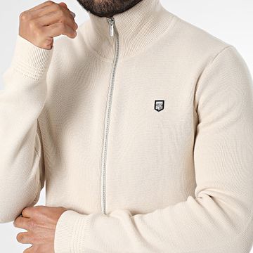 Teddy Smith - Etorre 10915528D Sudadera con cremallera beige